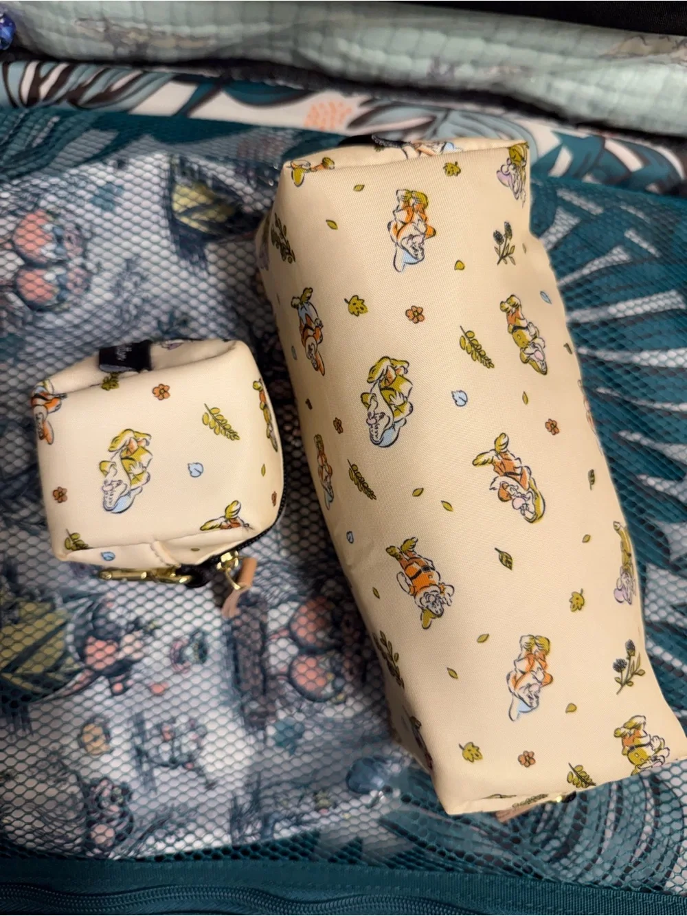 Petunia Pickle Bottom Snow White Collection 2 Piece Set Bottle and Paci Clips